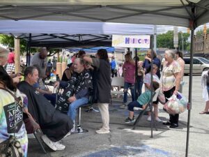 "Hair on the Square" event, May 2024
